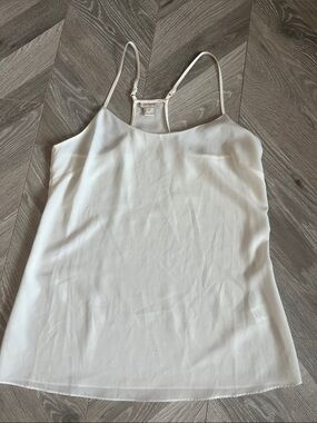 J. Crew White Spaghetti Strap Camisole